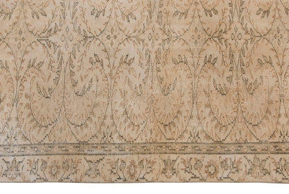 Vintage Large Rug, Oushak Area Rug 5'2" x 8'6" feet 157 x 258 cm