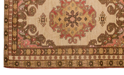 Vintage Large Rug, Oushak Area Rug 5'3" x 12'10" feet 160 x 390 cm