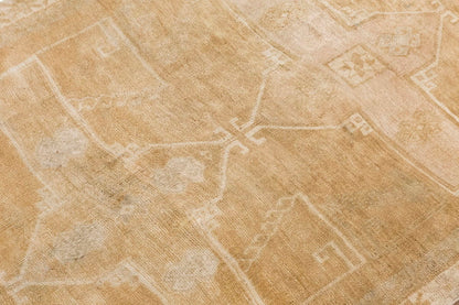 Vintage Large Rug, Oushak Area Rug 5'3" x 13'1" feet 159 x 400 cm