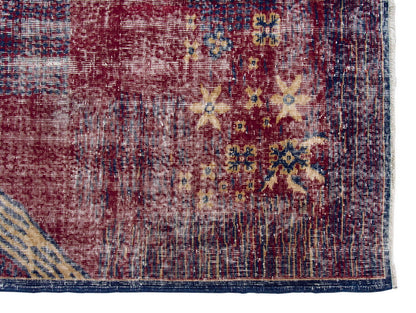Vintage Large Rug, Oushak Area Rug 5'3" x 7'7" feet 160 x 232 cm