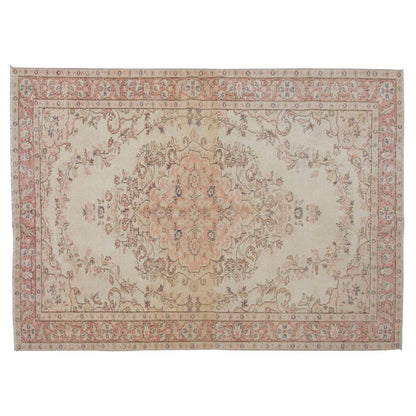 Vintage Large Rug, Oushak Area Rug 5'3" x 8'4" feet 159 x 253 cm