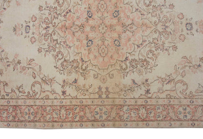 Vintage Large Rug, Oushak Area Rug 5'3" x 8'4" feet 159 x 253 cm
