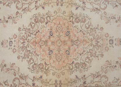 Vintage Large Rug, Oushak Area Rug 5'3" x 8'4" feet 159 x 253 cm