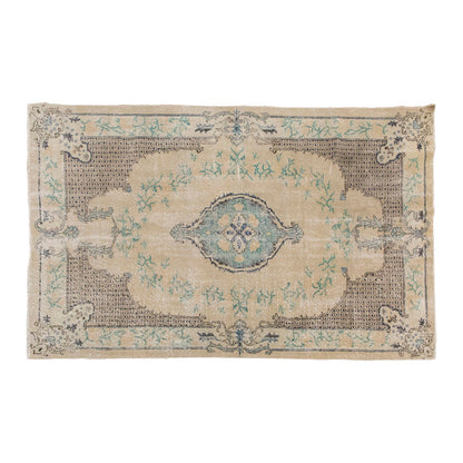Vintage Large Rug, Oushak Area Rug 5'3" x 8'9" feet 161 x 266 cm