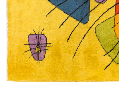 Vintage Large Rug, Oushak Area Rug 5'3 x 8'3 feet 161 x 252 cm