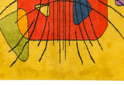 Vintage Large Rug, Oushak Area Rug 5'3 x 8'3 feet 161 x 252 cm
