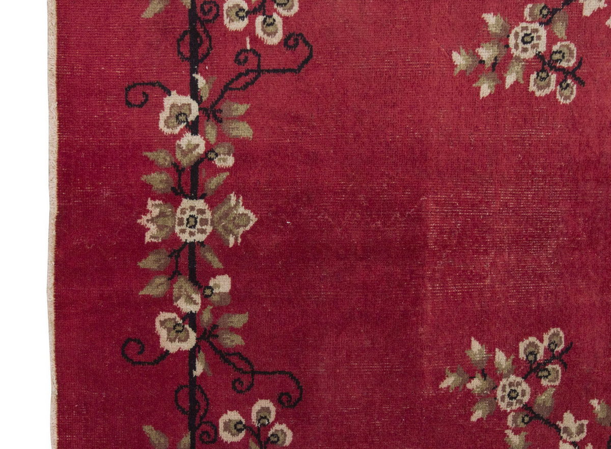 Vintage Large Rug, Oushak Area Rug 5'4" x 8'6" feet 162 x 260 cm