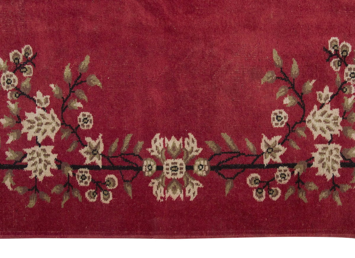Vintage Large Rug, Oushak Area Rug 5'4" x 8'6" feet 162 x 260 cm