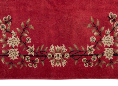 Vintage Large Rug, Oushak Area Rug 5'4" x 8'6" feet 162 x 260 cm