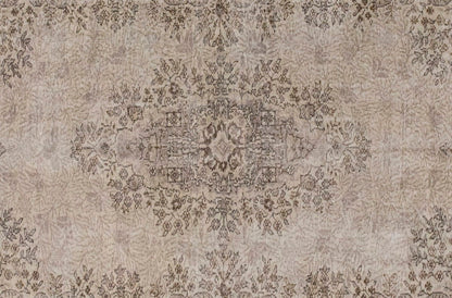 Vintage Large Rug, Oushak Area Rug 5'6" x 9'2" feet 167 x 280 cm