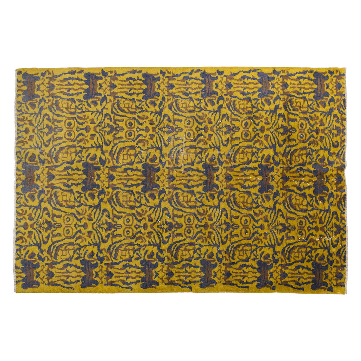 Vintage Large Rug, Oushak Area Rug 5'7" x 8'7" feet 170 x 261 cm
