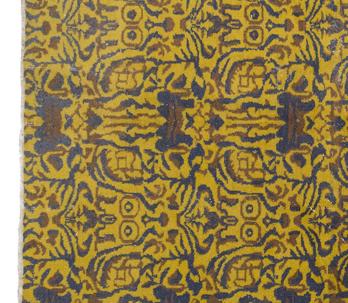 Vintage Large Rug, Oushak Area Rug 5'7" x 8'7" feet 170 x 261 cm