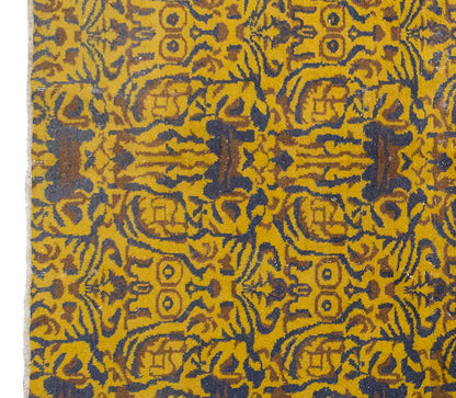 Vintage Large Rug, Oushak Area Rug 5'7" x 8'7" feet 170 x 261 cm