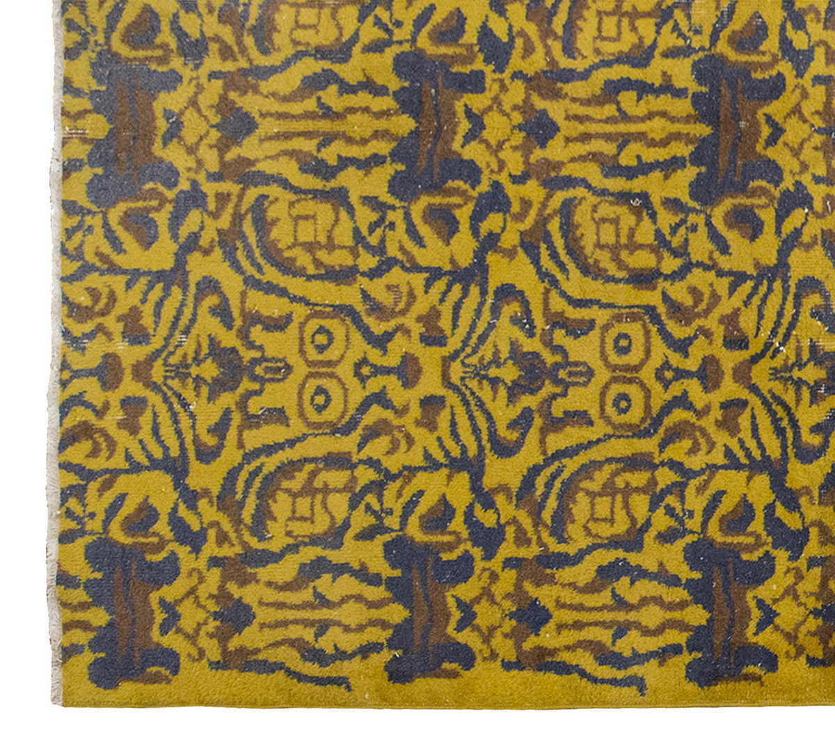Vintage Large Rug, Oushak Area Rug 5'7" x 8'7" feet 170 x 261 cm