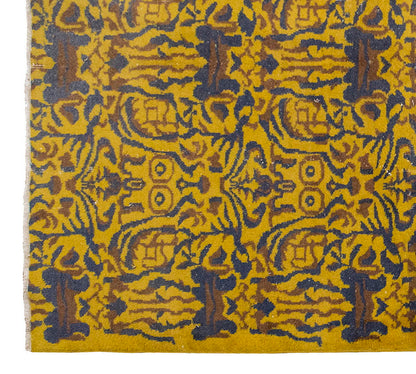 Vintage Large Rug, Oushak Area Rug 5'7" x 8'7" feet 170 x 261 cm