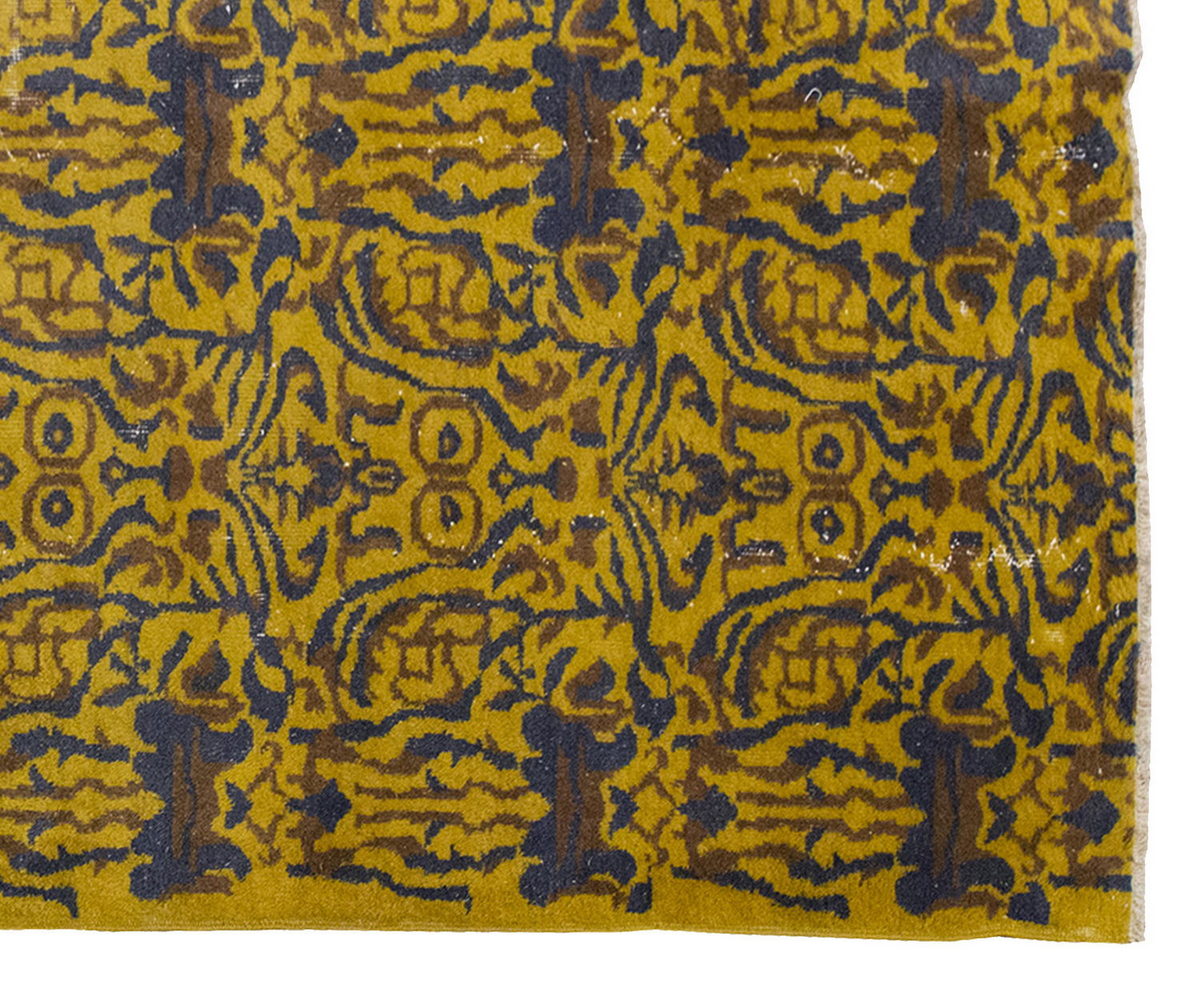Vintage Large Rug, Oushak Area Rug 5'7" x 8'7" feet 170 x 261 cm