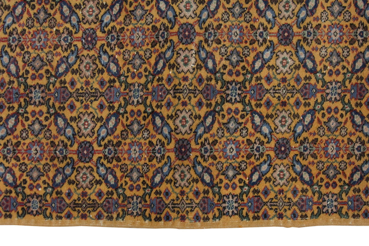Vintage Large Rug, Oushak Area Rug 5'7" x 9'8" feet 170 x 295 cm