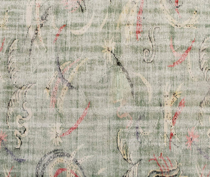 Vintage Large Rug, Oushak Area Rug 5'8" x 8'8" feet 172 x 263 cm