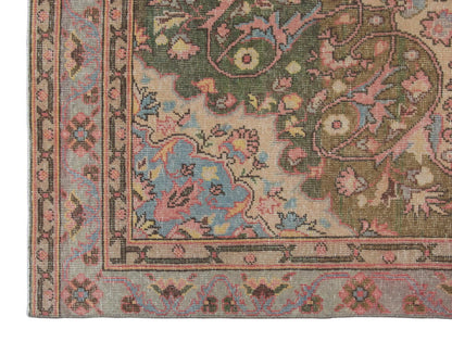 Vintage Large Rug, Oushak Area Rug 5'9" x 9'2" feet 175 x 280 cm