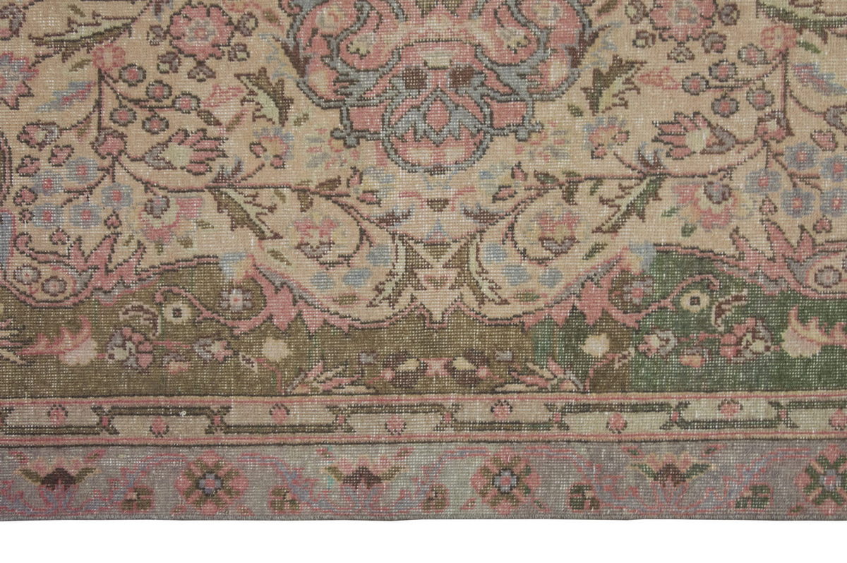 Vintage Large Rug, Oushak Area Rug 5'9" x 9'2" feet 175 x 280 cm