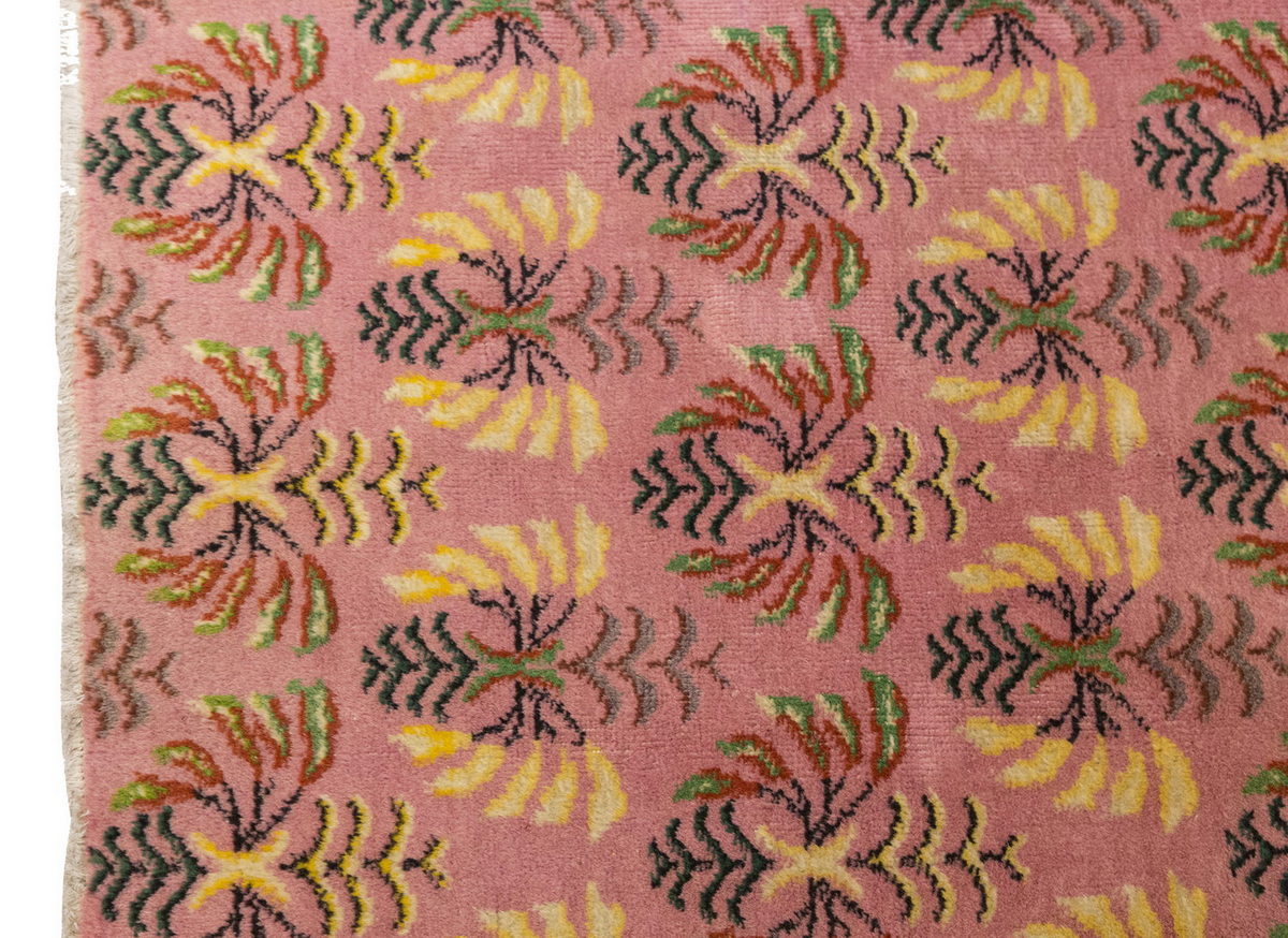 Vintage Large Rug, Oushak Area Rug 5 x 8'3 feet 153 x 252 cm
