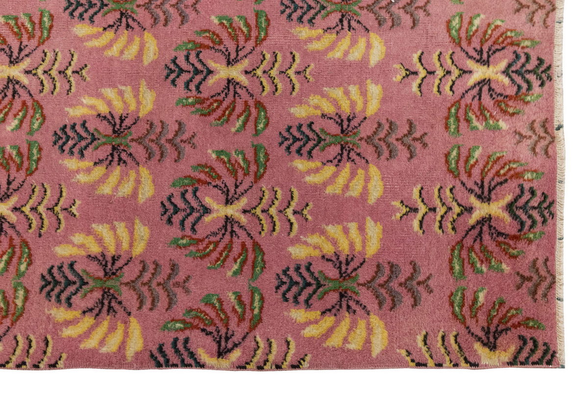 Vintage Large Rug, Oushak Area Rug 5 x 8'3 feet 153 x 252 cm