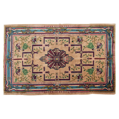 Vintage Large Rug, Oushak Area Rug 5 x 8'6" feet 153 x 258 cm