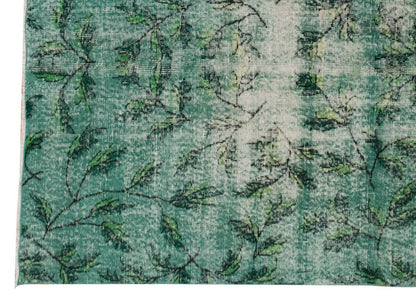 Vintage Large Rug, Oushak Area Rug 5 x 8 feet 153 x 245 cm