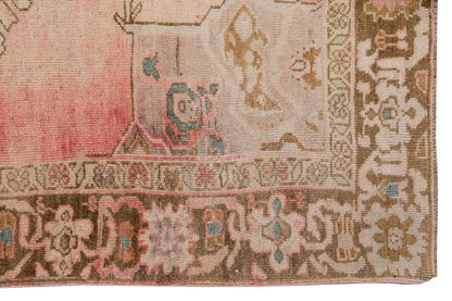 Vintage Large Rug, Oushak Area Rug 5 x 9'10 feet 152 x 300 cm