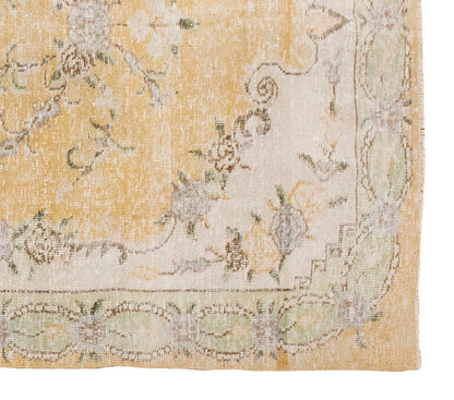 Vintage Large Rug, Oushak Area Rug 6' x 10'2" feet 182 x 310 cm