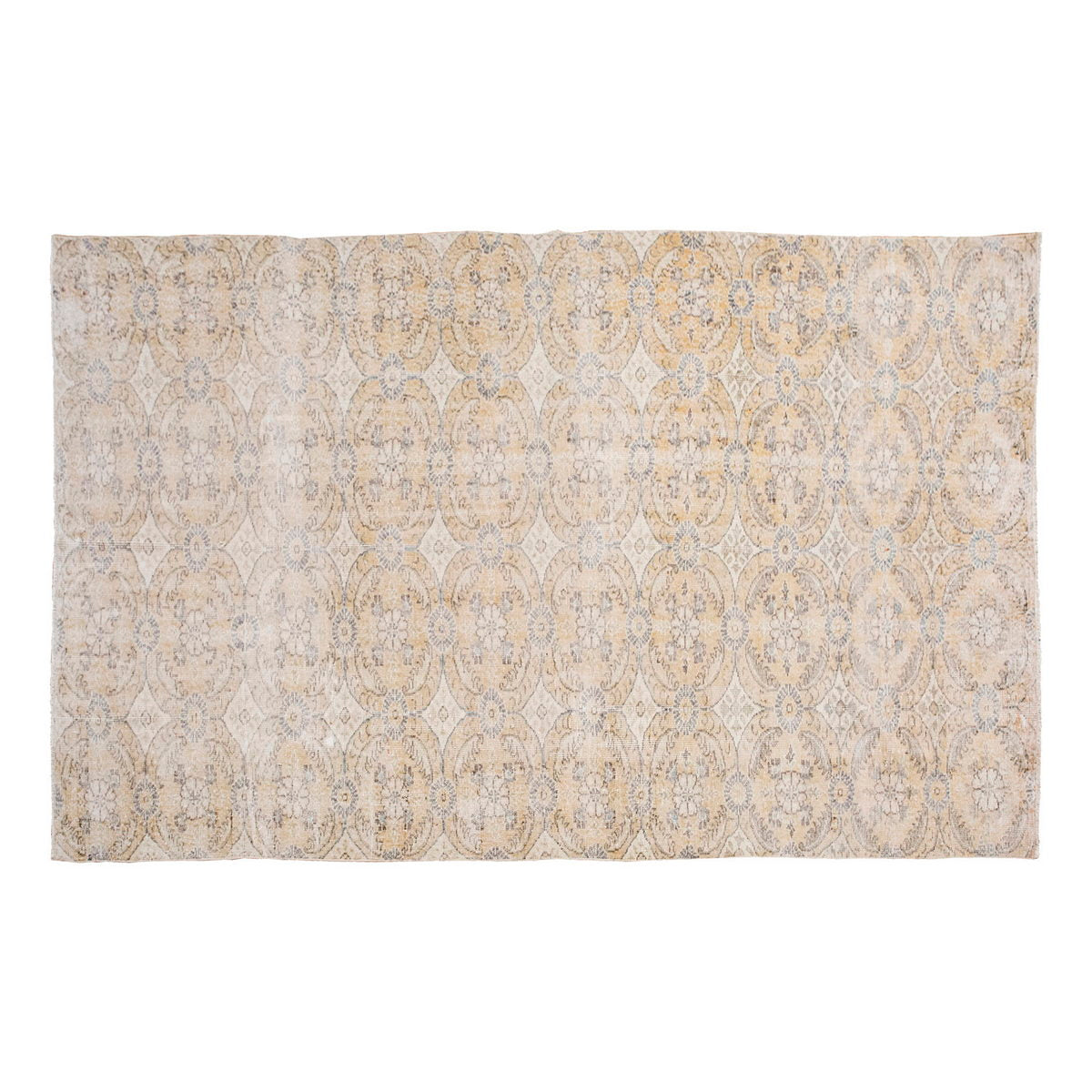 Vintage Large Rug, Oushak Area Rug 6' x 9'10" feet 183 x 300 cm