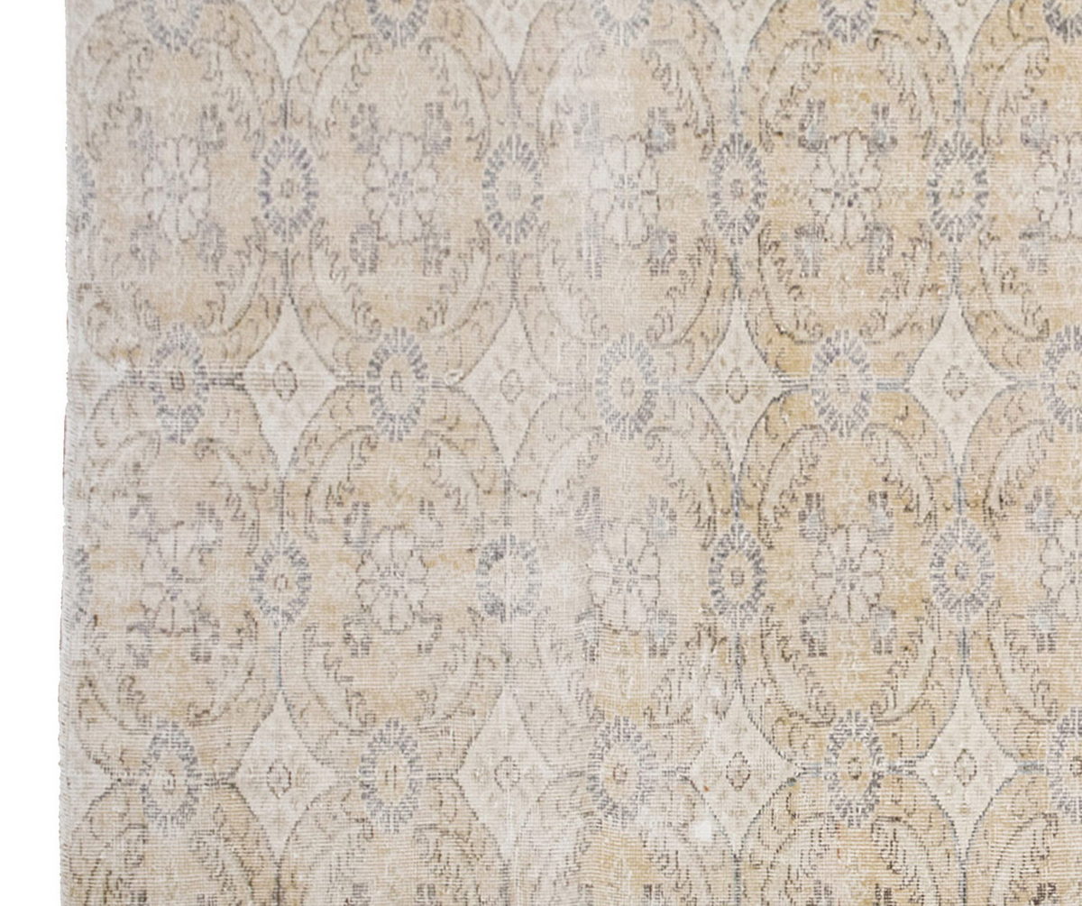 Vintage Large Rug, Oushak Area Rug 6' x 9'10" feet 183 x 300 cm