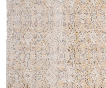Vintage Large Rug, Oushak Area Rug 6' x 9'10" feet 183 x 300 cm