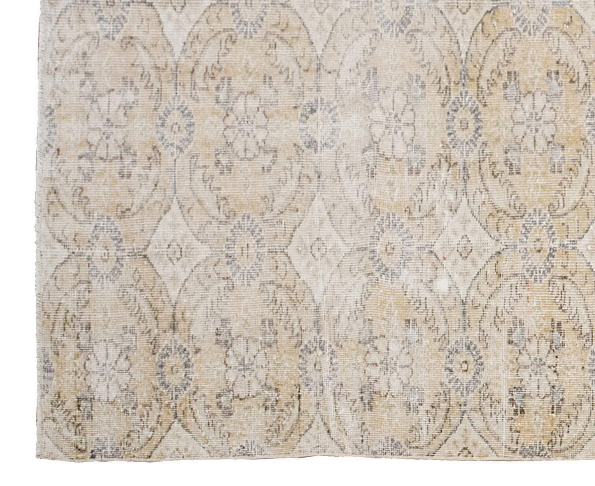 Vintage Large Rug, Oushak Area Rug 6' x 9'10" feet 183 x 300 cm