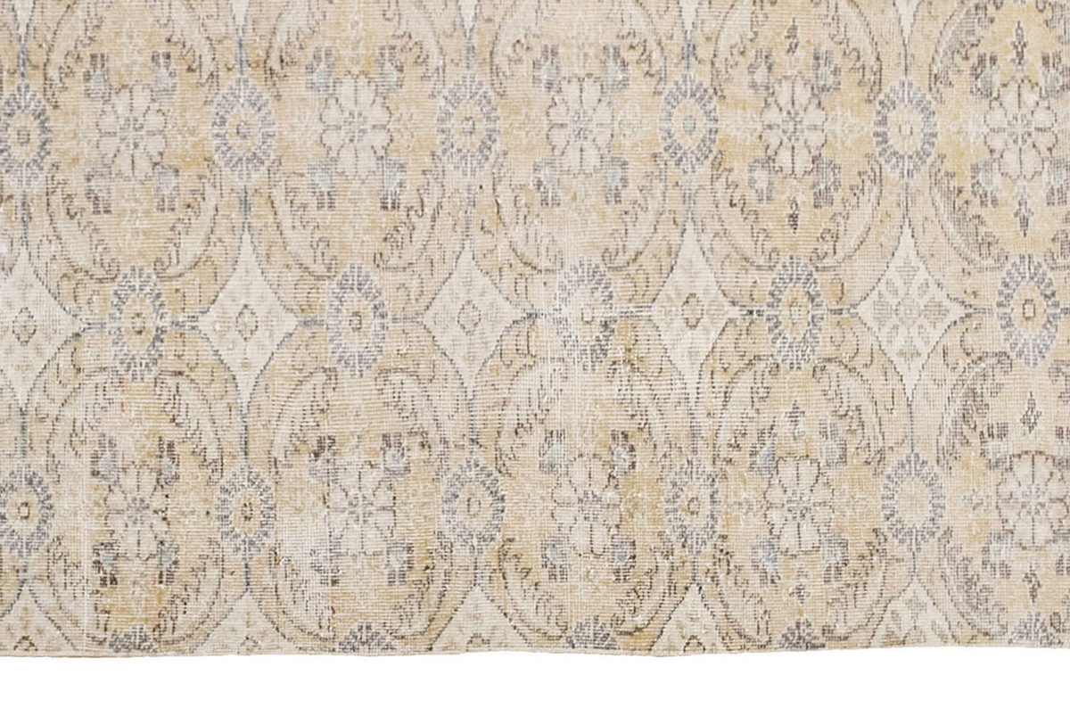 Vintage Large Rug, Oushak Area Rug 6' x 9'10" feet 183 x 300 cm
