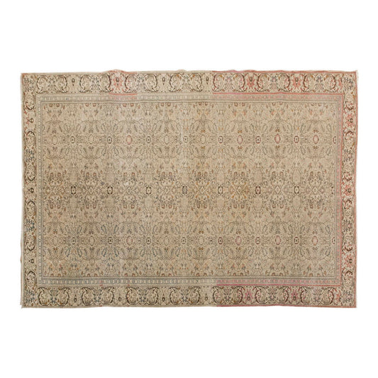 Vintage Large Rug, Oushak Area Rug 6' x 9'3" feet 184 x 282 cm
