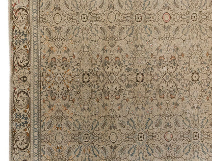 Vintage Large Rug, Oushak Area Rug 6' x 9'3" feet 184 x 282 cm