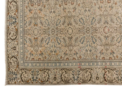 Vintage Large Rug, Oushak Area Rug 6' x 9'3" feet 184 x 282 cm