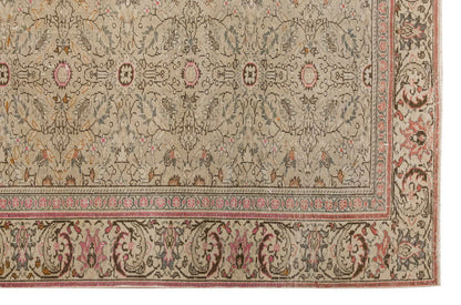 Vintage Large Rug, Oushak Area Rug 6' x 9'3" feet 184 x 282 cm
