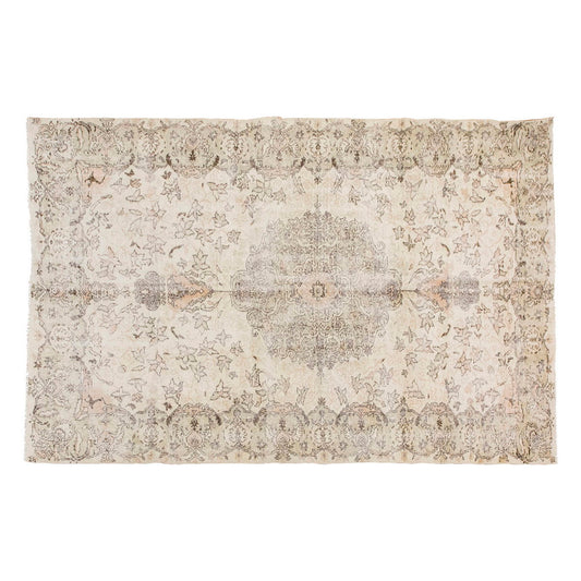 Vintage Large Rug, Oushak Area Rug 6'1" x 9'8" feet 185 x 295 cm