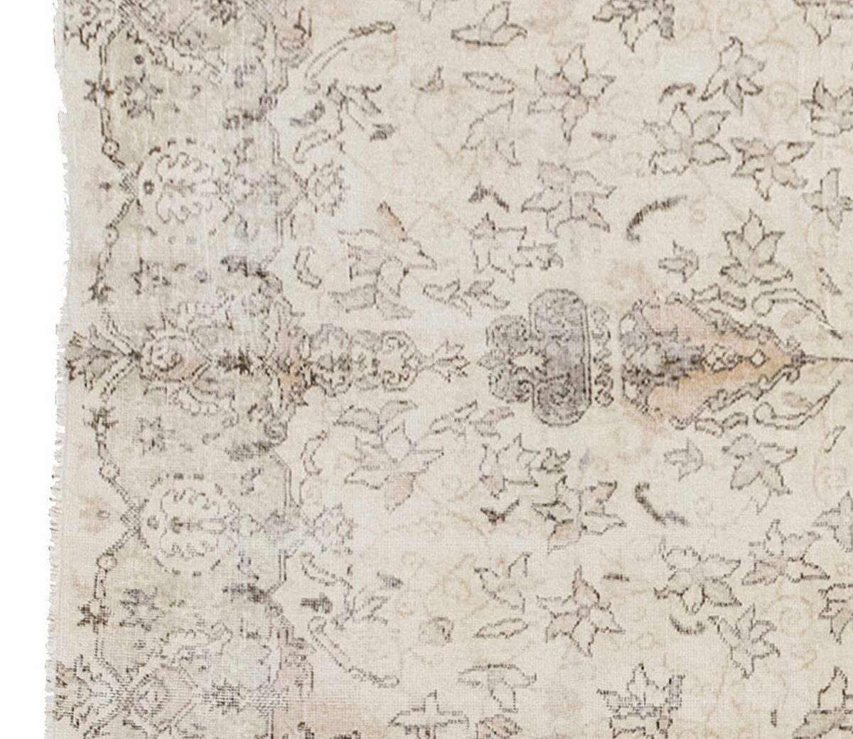 Vintage Large Rug, Oushak Area Rug 6'1" x 9'8" feet 185 x 295 cm