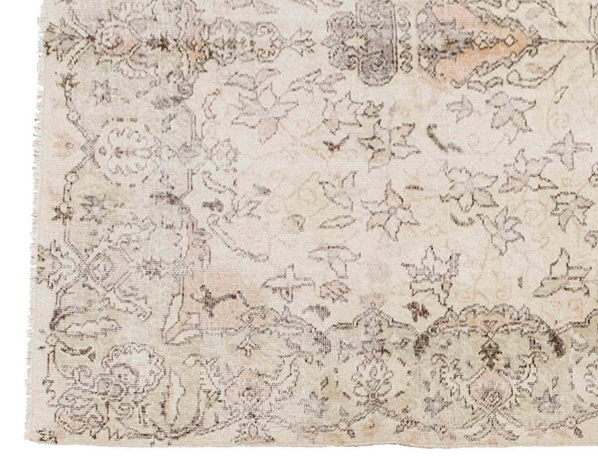 Vintage Large Rug, Oushak Area Rug 6'1" x 9'8" feet 185 x 295 cm