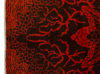 Vintage Large Rug, Oushak Area Rug 6'10" x 10'3" feet 208 x 312 cm