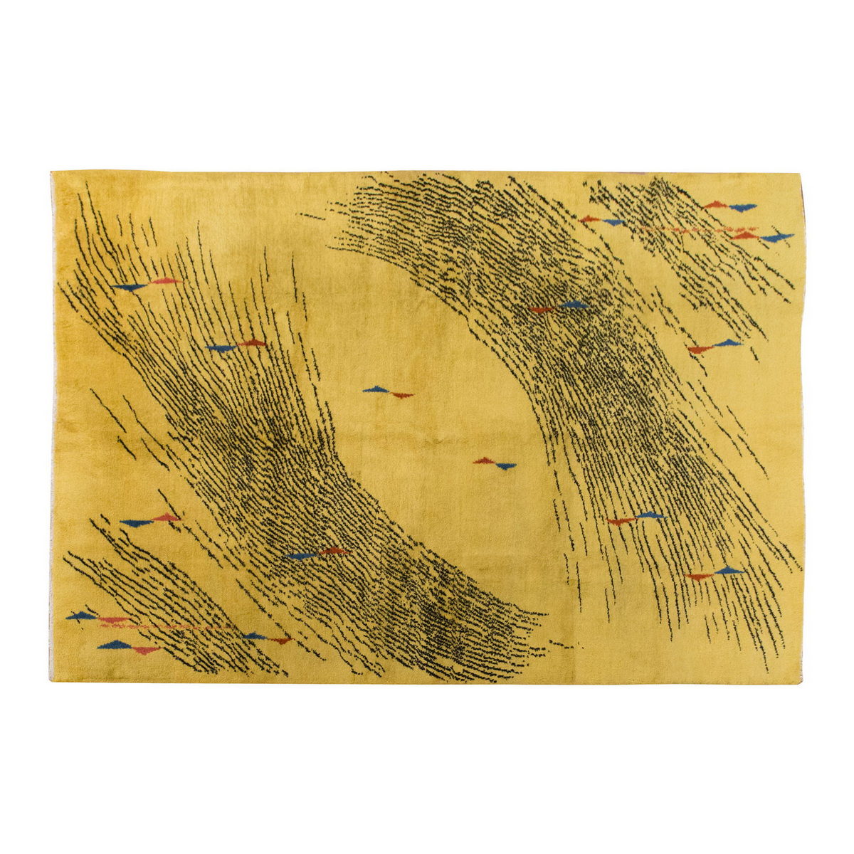 Vintage Large Rug, Oushak Area Rug 6'10 x 9'7 feet 208 x 293 cm