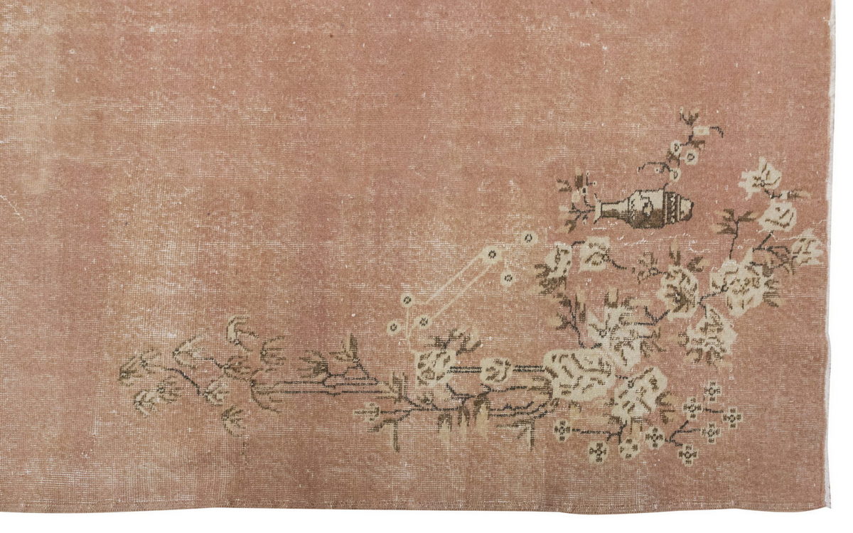 Vintage Large Rug, Oushak Area Rug 6'11" x 10' feet 212 x 305 cm