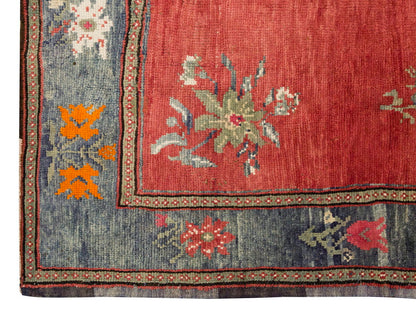 Vintage Large Rug, Oushak Area Rug 6'11" x 10'1" feet 212 x 308 cm