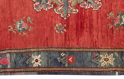 Vintage Large Rug, Oushak Area Rug 6'11" x 10'1" feet 212 x 308 cm