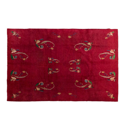 Vintage Large Rug, Oushak Area Rug 6'11" x 10'2" feet 210 x 310 cm