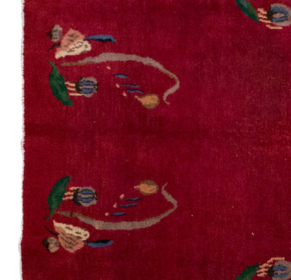 Vintage Large Rug, Oushak Area Rug 6'11" x 10'2" feet 210 x 310 cm