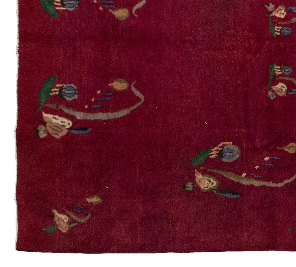 Vintage Large Rug, Oushak Area Rug 6'11" x 10'2" feet 210 x 310 cm